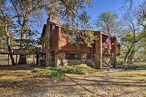 Riverfront Getaway w/ Treehouse, Fire Pit & Deck!