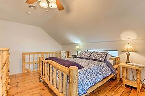 Medicine Park Cabin Rental w/ Mountain View