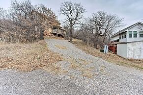 Medicine Park Cabin Rental w/ Mountain View