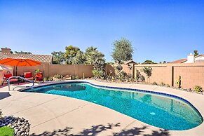 Peoria Home: Entertainment Backyard & King Bed!