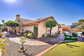 Elegant Peoria Home: Pool, Putting Green, Fire Pit