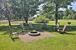 Simple Cranberry & Wine Farm Home w/ Fire Pit!