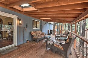 Hot Tub & Patio: Pet-friendly Cabin in Munds Park!