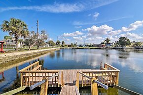 Walk to Gulf: Home w/ Boat Dock in Hudson!