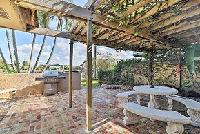 Walk to Gulf: Home w/ Boat Dock in Hudson!