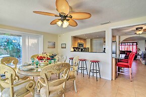 Walk to Gulf: Home w/ Boat Dock in Hudson!