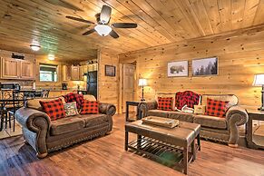 Cabin w/ Deck + Fireplace < 3 Mi to Dollywood!