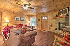 Cabin w/ Deck + Fireplace < 3 Mi to Dollywood!