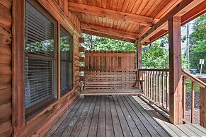 Cabin w/ Deck + Fireplace < 3 Mi to Dollywood!