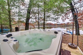 Lakefront Wisconsin Cottage w/ Dock & Hot Tub!