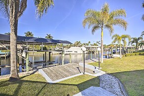Canalfront Cape Coral Home With Dock & Bbq!
