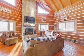 True Log Cabin w/ Game Room, Year-round Views