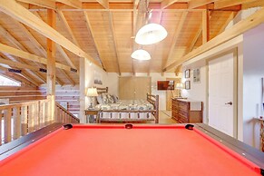 True Log Cabin w/ Game Room, Year-round Views