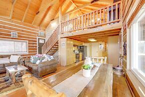 True Log Cabin w/ Game Room, Year-round Views