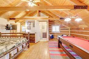 True Log Cabin w/ Game Room, Year-round Views