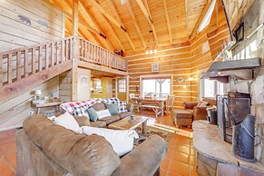 True Log Cabin w/ Game Room, Year-round Views