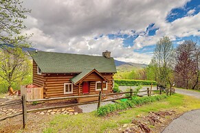 True Log Cabin w/ Game Room, Year-round Views
