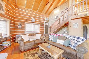 True Log Cabin w/ Game Room, Year-round Views