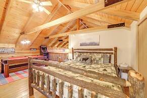 True Log Cabin w/ Game Room, Year-round Views