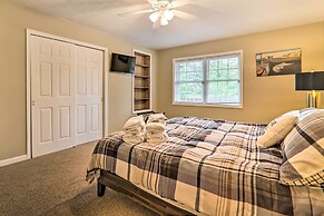 Steps to River: Big Bass Lake House w/ Grill!