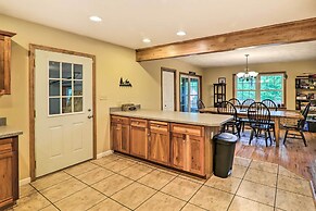 Steps to River: Big Bass Lake House w/ Grill!