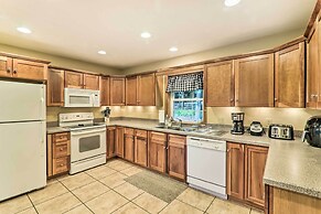 Steps to River: Big Bass Lake House w/ Grill!