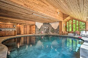 Luxe Plymouth Chalet w/ Indoor Pool & 3 Decks!