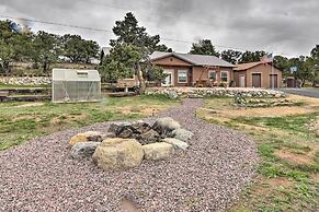 Stunning Home w/ Fire Pit, 11 Mi to Mt Yale!