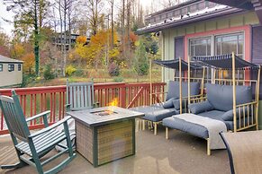 Lakefront Zirconia Home w/ Boathouse & Dock!