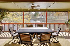 Lakefront Zirconia Home w/ Boathouse & Dock!