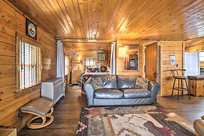 Lake Livin' Cozy Cabin w/ Dock, Tiki Bar, 2 Kayaks