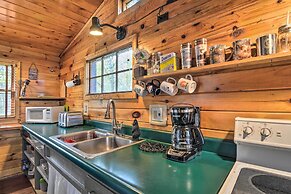 Lake Livin' Cozy Cabin w/ Dock, Tiki Bar, 2 Kayaks