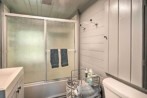 Lake Livin' Cozy Cabin w/ Dock, Tiki Bar, 2 Kayaks