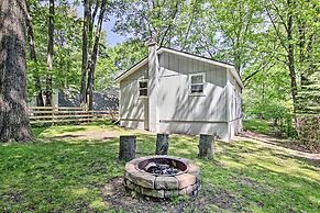 Ludington Cottage w/ Deck, Yard & Fire Pit!