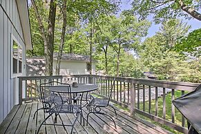 Ludington Cottage w/ Deck, Yard & Fire Pit!