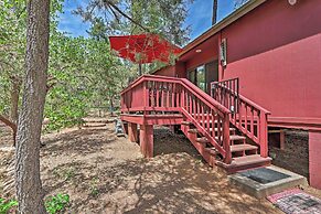 Furnished Deck: Romantic Strawberry/pine Studio!