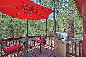 Furnished Deck: Romantic Strawberry/pine Studio!