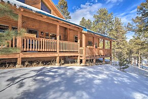 Log Cabin w/ Mountain Views ~ 30 Mi to Pikes Peak!
