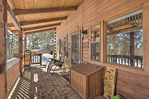 Log Cabin w/ Mountain Views ~ 30 Mi to Pikes Peak!