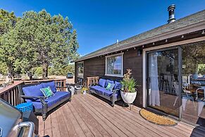 1 Mi to Hiking: Chic Show Low Escape w/ Fire Pit!