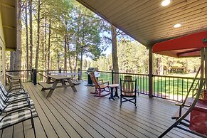Dog-friendly Home on Pinetop Lakes Course!