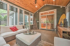 Upscale Family Retreat w/ Fire Pit, Walk to Beach!