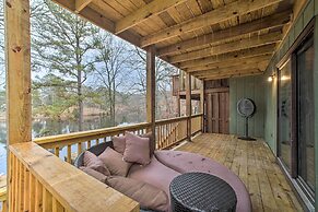 Lakefront & Trailside Escape w/ Private Dock +deck