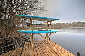 Lakefront & Trailside Escape w/ Private Dock +deck
