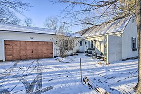 New Hampshire Home w/ Private Beach, Dock & Rafts!