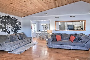 New Hampshire Home w/ Private Beach, Dock & Rafts!