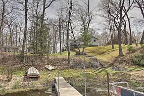 Cozy Balsam Lake Home: Deck, Private Dock + Kayaks