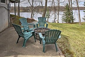 Cozy Balsam Lake Home: Deck, Private Dock + Kayaks