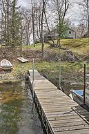 Cozy Balsam Lake Home: Deck, Private Dock + Kayaks