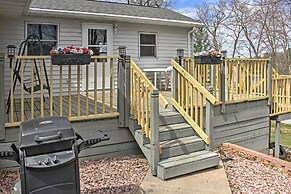 Cozy Balsam Lake Home: Deck, Private Dock + Kayaks